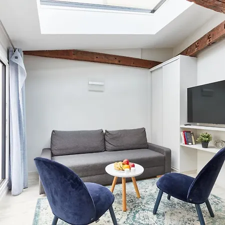 Bnbnook - Chic 1br - Luxembourg Gardens & Pantheon Apartman *